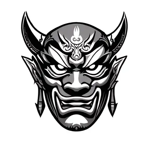 Japanese Traditional Mask