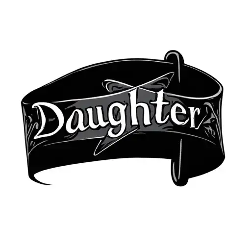 Armband Representing Daughter With No Words