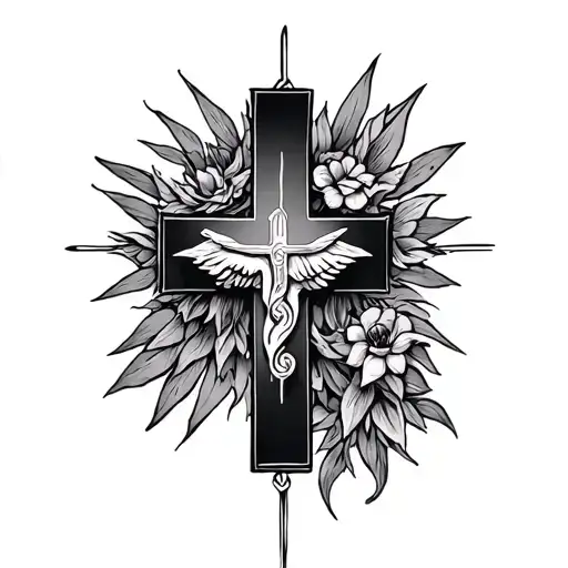 Walk By Faith Not By Sight Cross Virgo Sign