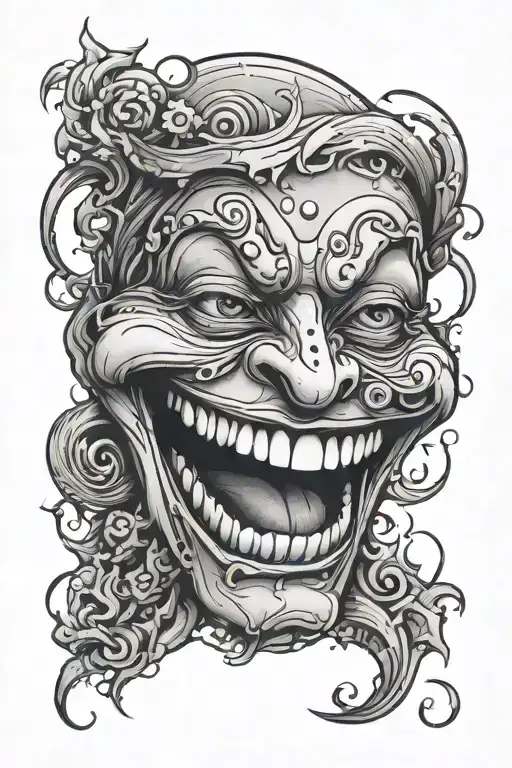 Pain Recovery Fake Smile