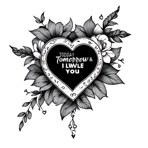 Today Tomorrow & Always I Will Love You