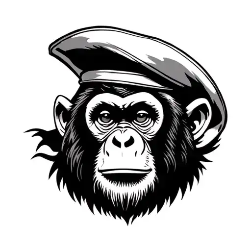 Lone Sailor As A Monkey