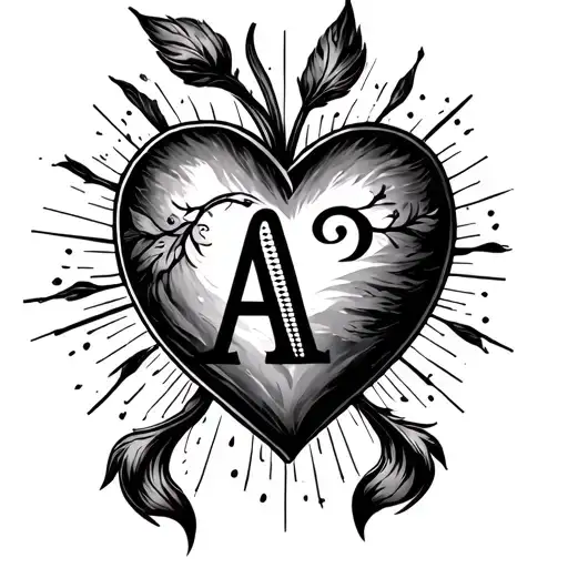 An A With A Heart That Symbolizes My Girlfriend Saving Me Needs To Have An A