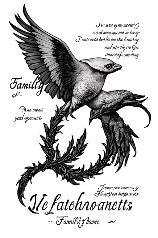 Religious Scripture With Family Names