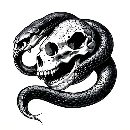 Snake Skull Inside
