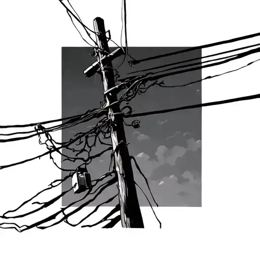 Japanese Telephone Pole