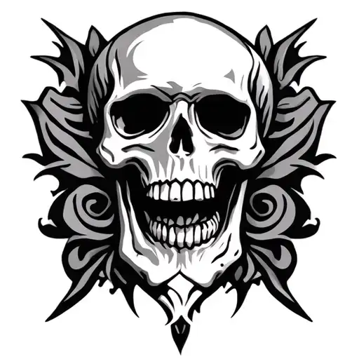 Tribal Skull