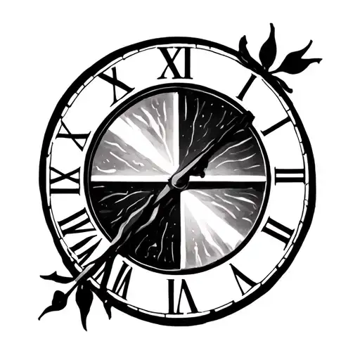 Roman Numerals Tattoo For February