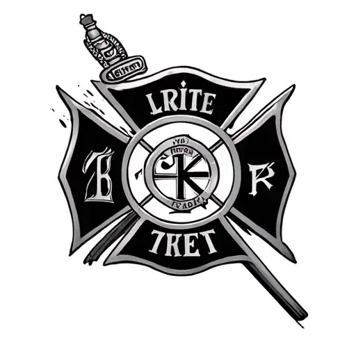 Firefighter Maltese Cross