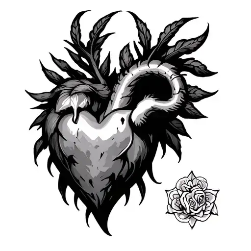 Hart Tattoo For Man