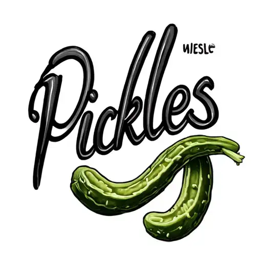 Pickles Cursive Writing