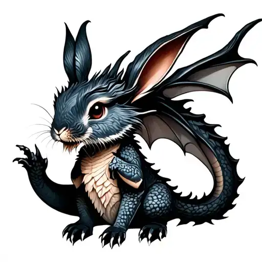 Dragon And Rabbit Wearing