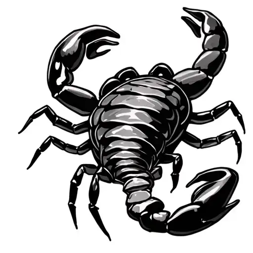 A Scorpion With Soft Smooth Shading