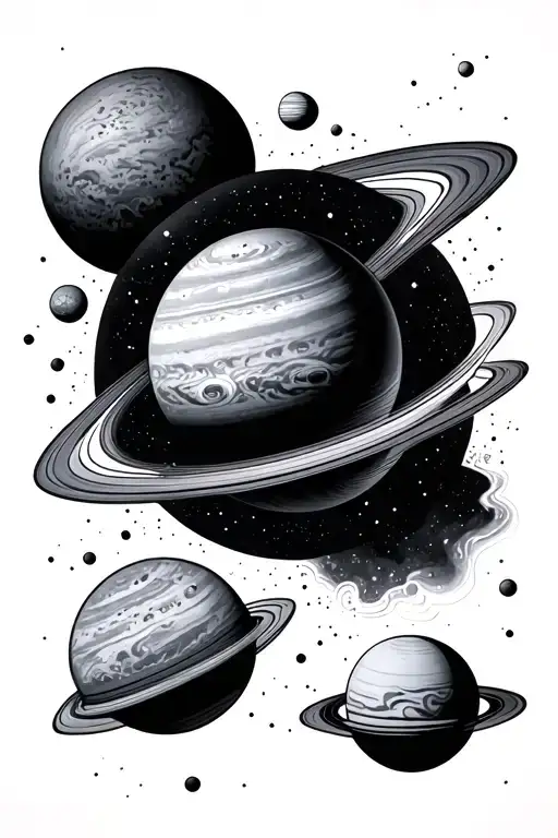 Space Planets And Solar System