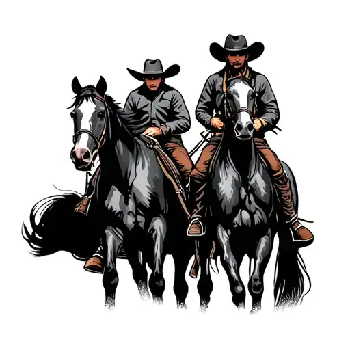 Western Horseback Riders