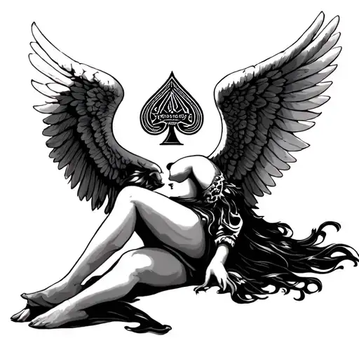 Playing Cards Arch Angel