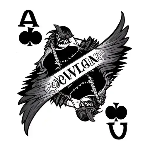 Playing Card God Odin