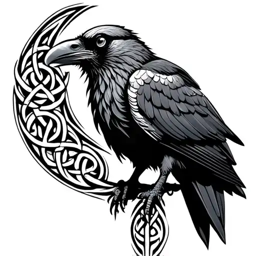 Celtic Raven