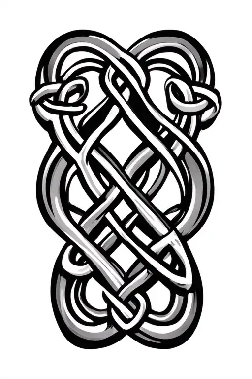 Celtic Knotwork Design Incorporating