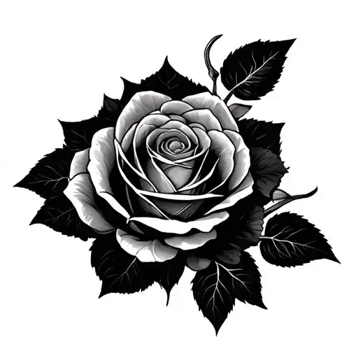 Yin Skeleton Rose
