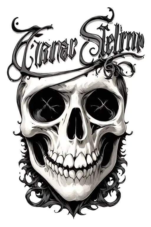 Name Sterling In A Tim Burton Style Design