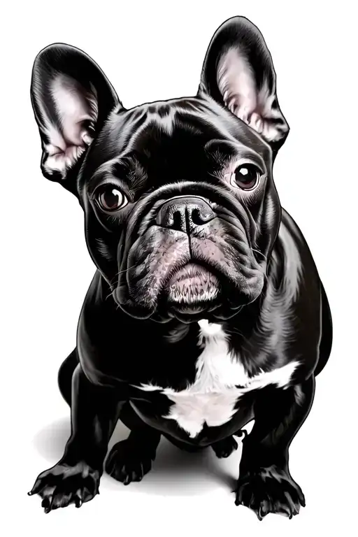 Black French Bulldog