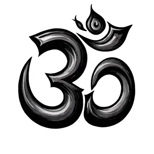 Thrishul With Om Symbol Incorporated