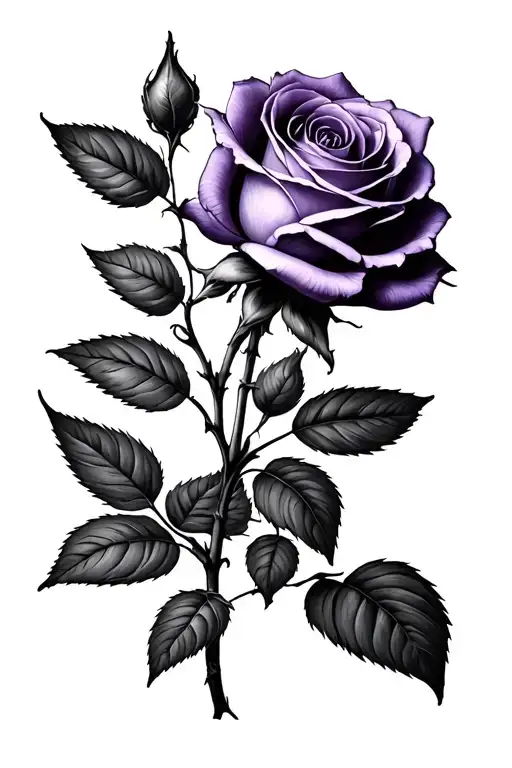A Single Purple Rose