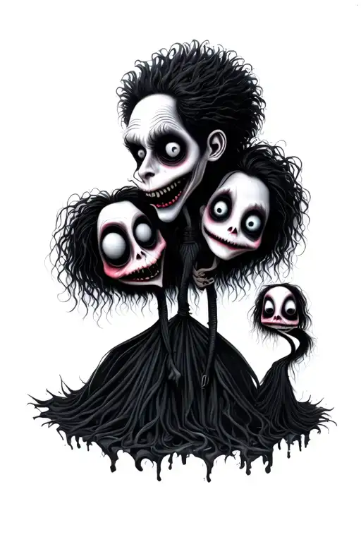 Creepy Tim Burton Characters