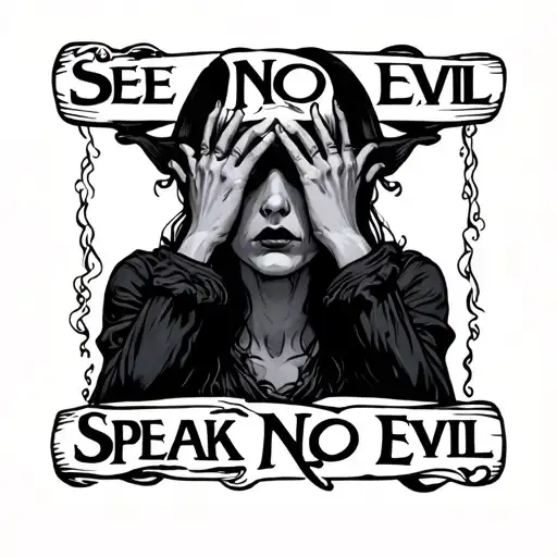 See No Evil Hear No Evil Speak No Evil