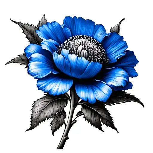 Blue Bonnet Flower