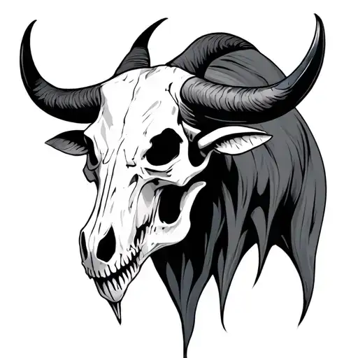 Demonic Ox Skull