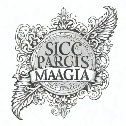 Sic Parvis Magna Written