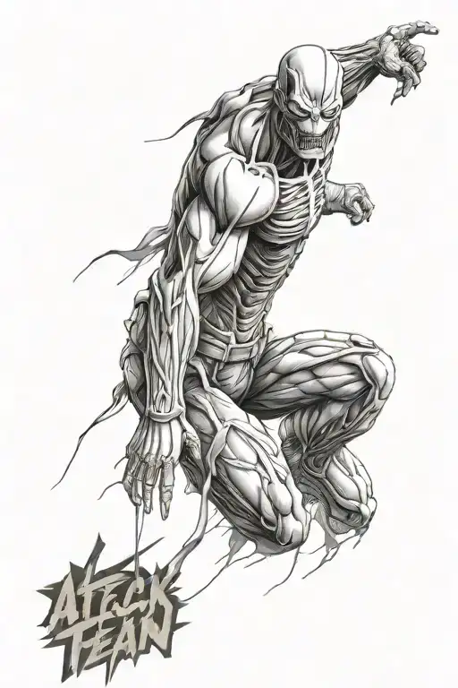 Attack On Titan Colossal Titan Full Body