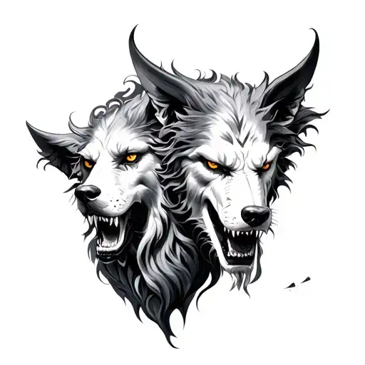 Realistic Hades And Cerberus
