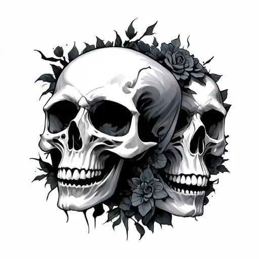 Skulls Representing Dark Periods