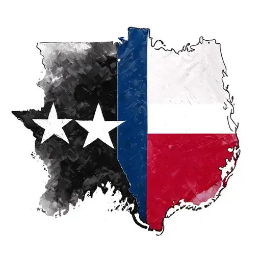 Texas Florida Flag