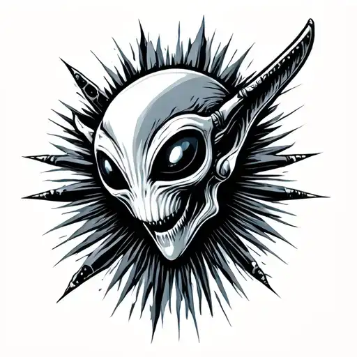 Thugged Out Psychedelic Alien