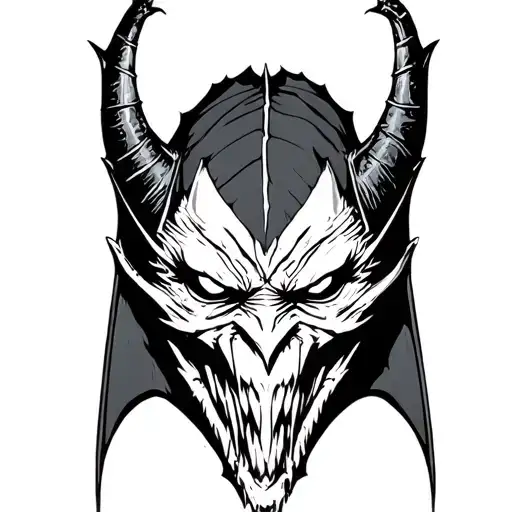 Demon Bat Head