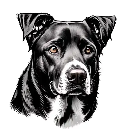 Labrador Retriever Portrait
