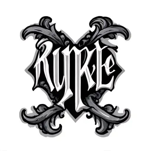 Runkle In Old English Font