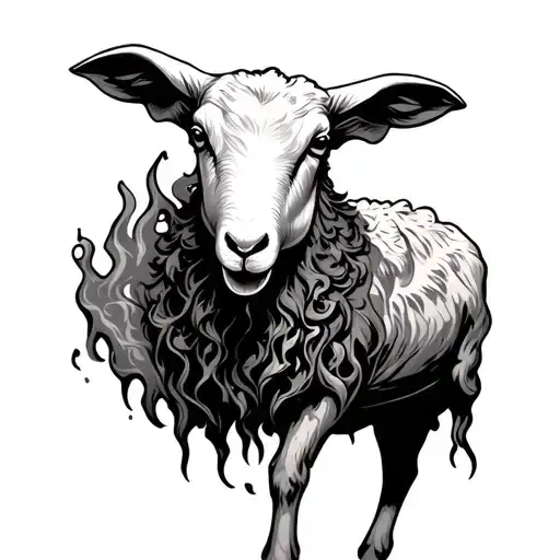 Scary Christian Lamb Respersetning God And His Wrath