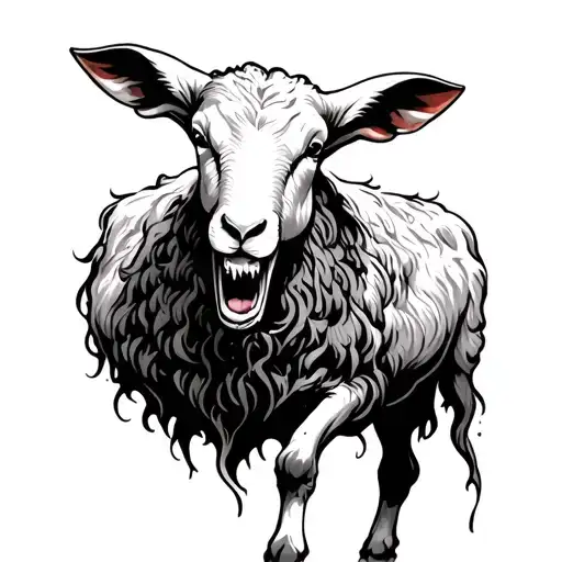 Scary Christian Lamb Respersetning God And His Wrath