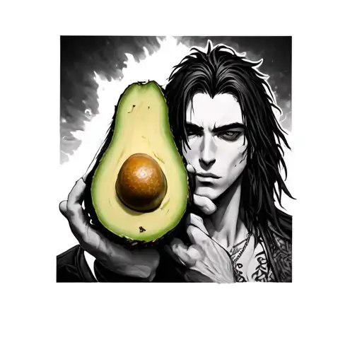 Amine Avacado With Ichigo Zanpakto