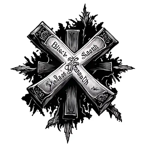 Black Sabbath Cross