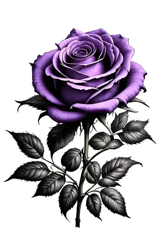 A Single Purple Rose