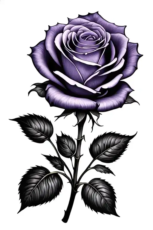 A Single Purple Rose