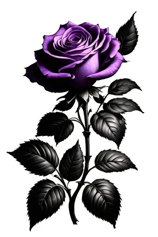 A Single Purple Rose