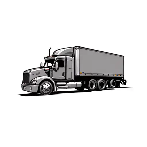 A Semi Truck