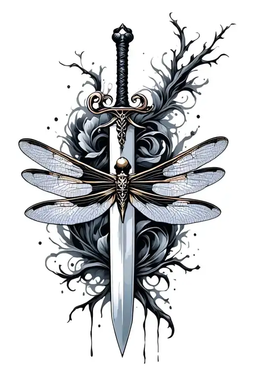 Sword And Dragonfly